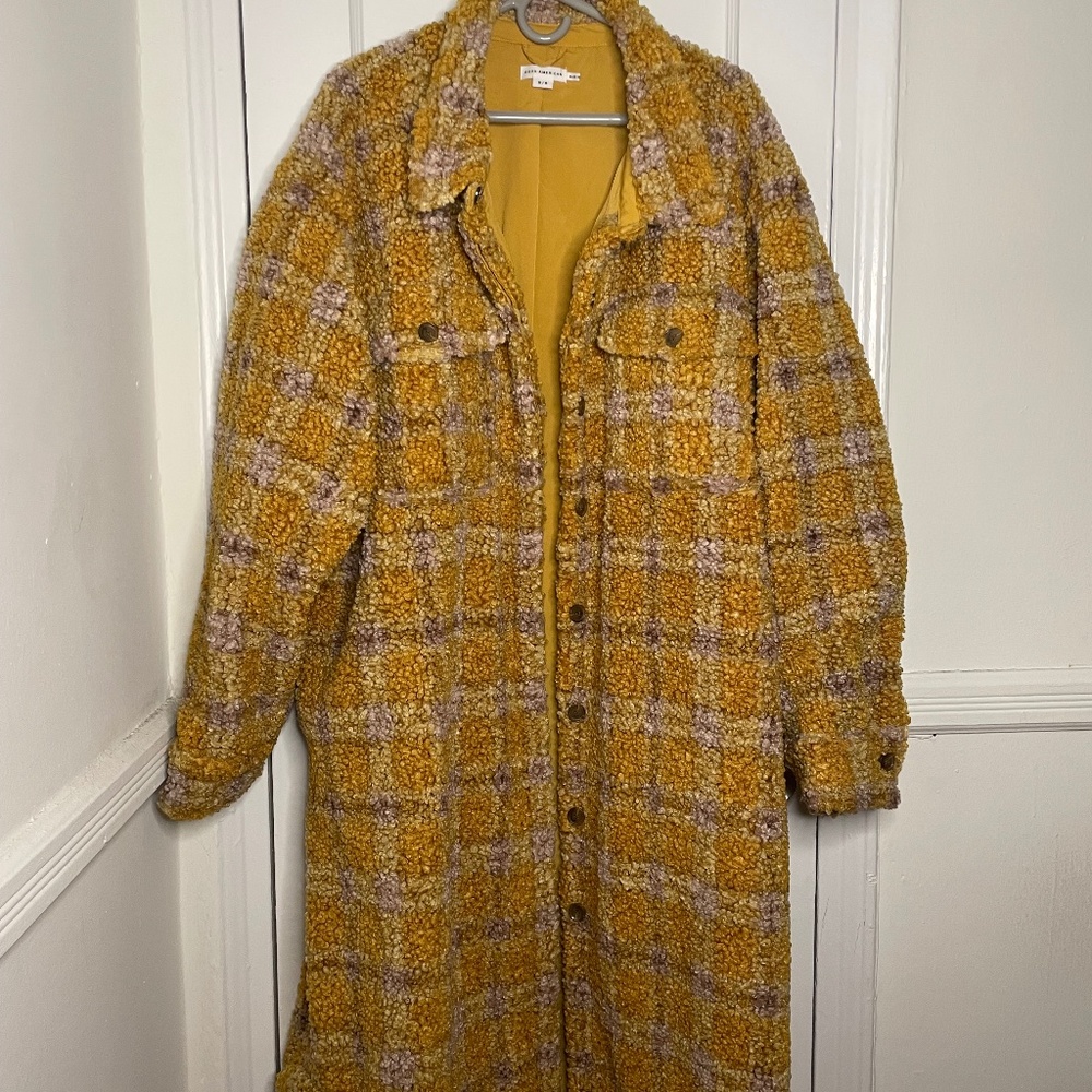 Good American Sherpa Coat